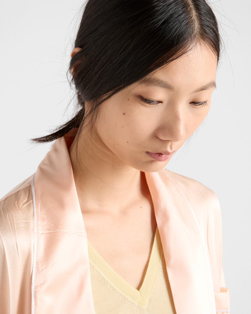 Cashmere and silk V-neck sweater 4
