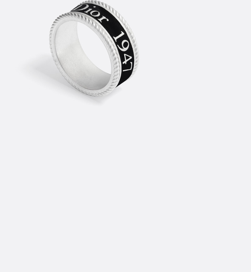 Dior Black Star Ring 5