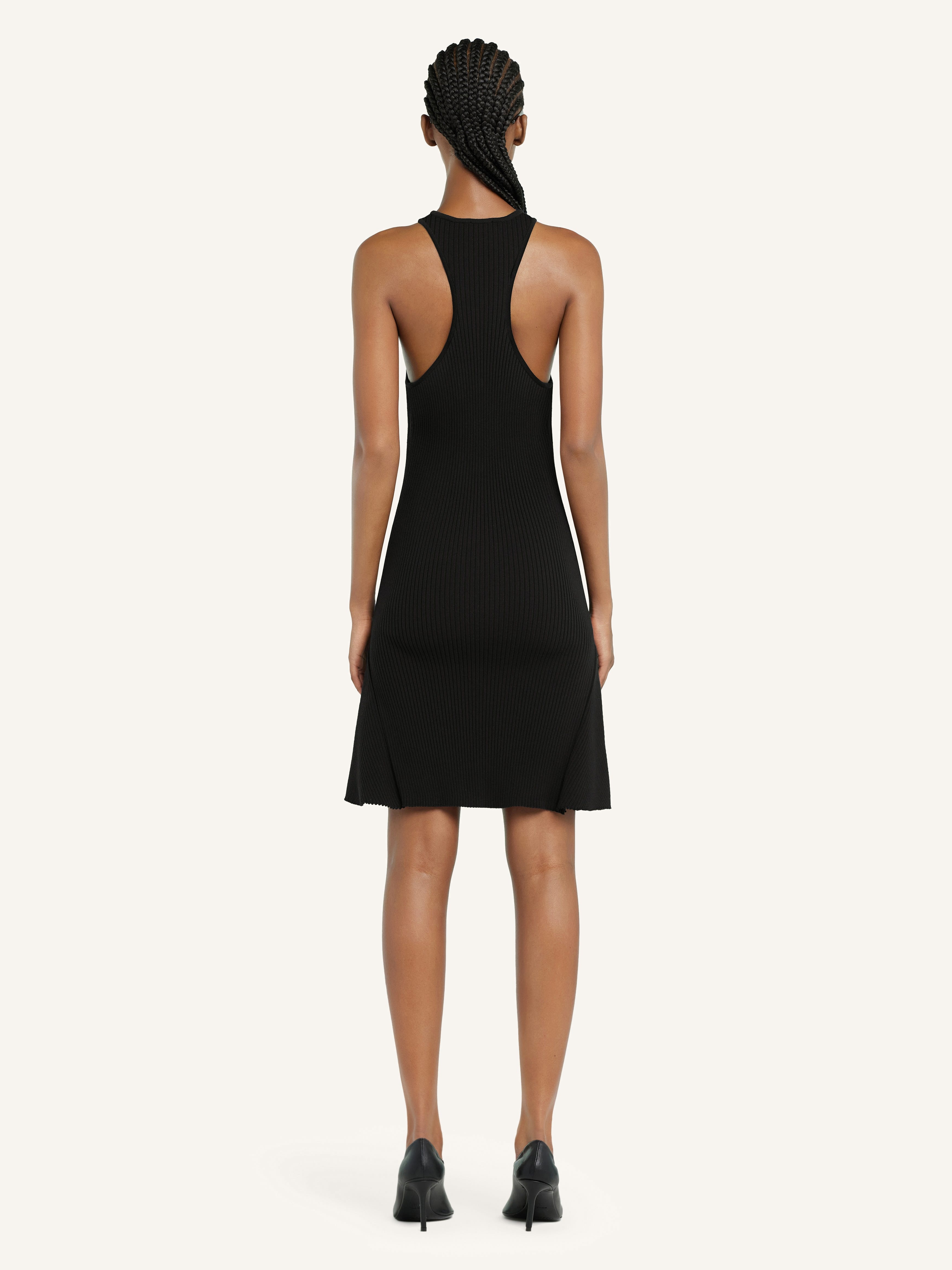 MINI SCUBA RIB KNIT DRESS - 3