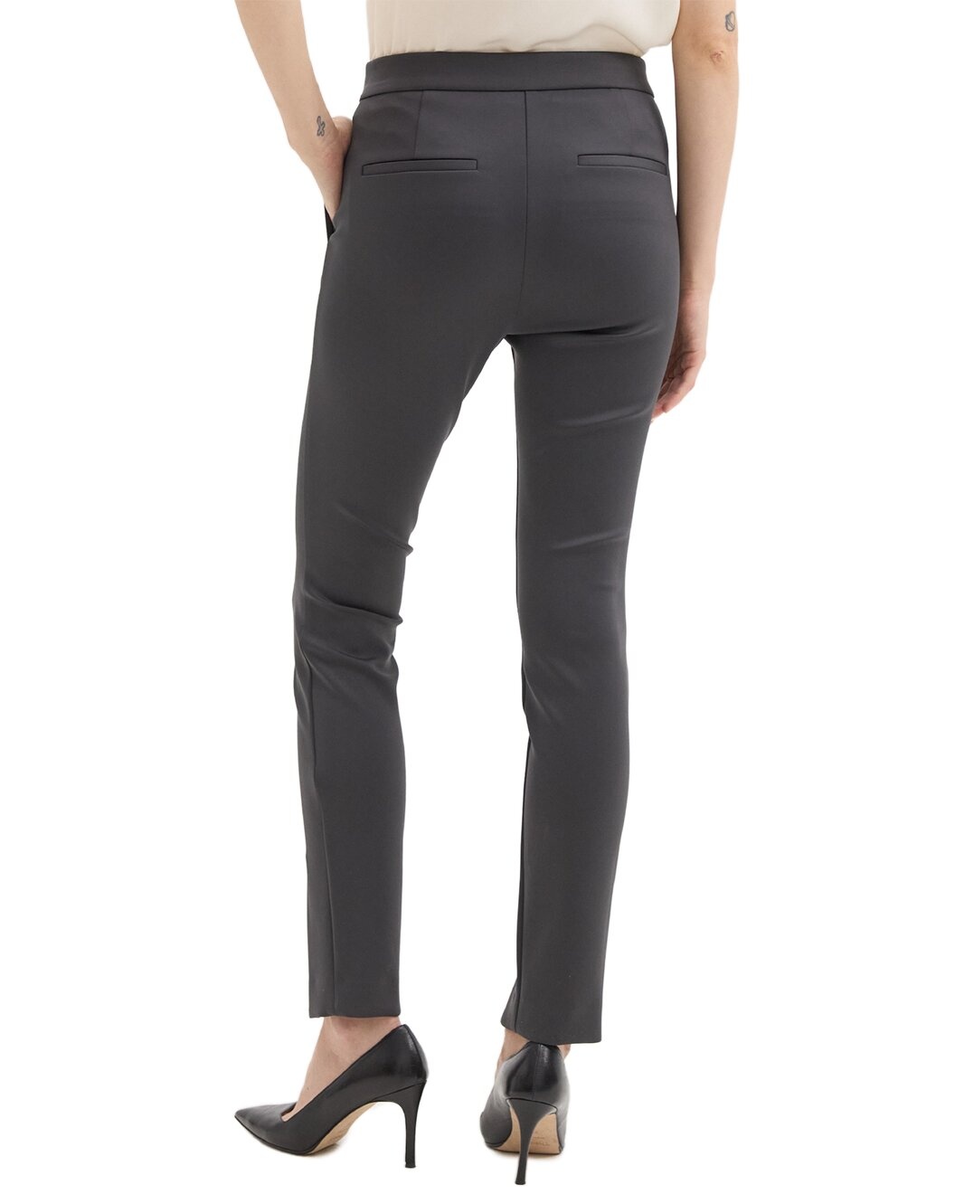 Theory High-Waist Slim Pant - 2