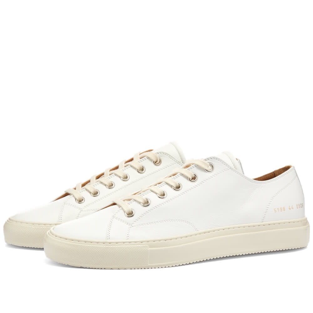 Common Projects Tournament Low Leather Shiny - 1