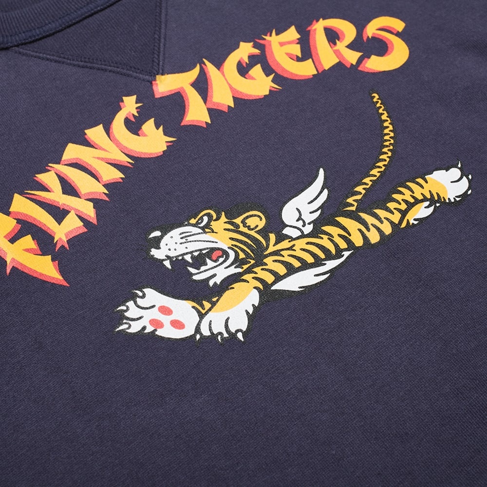 The Real McCoy's Flying Tigers Military Print Crew Sweat - 2