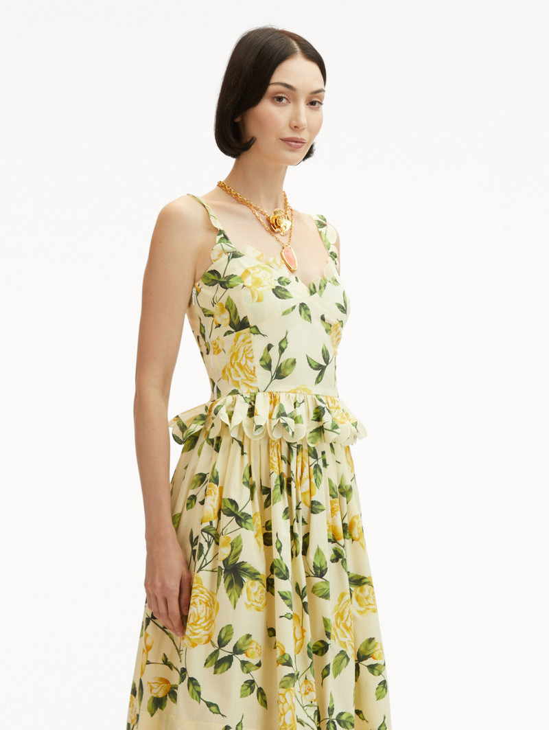 ENGLISH ROSE COTTON POPLIN BLOUSE 5