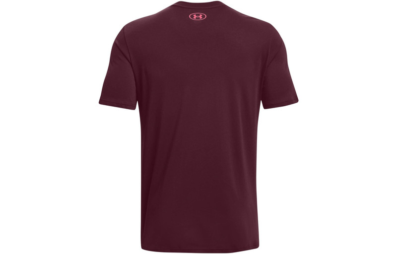 Under Armour Under Armour Project Rock Globe T-shirt 'Burgundy' 1373746-600 outlook