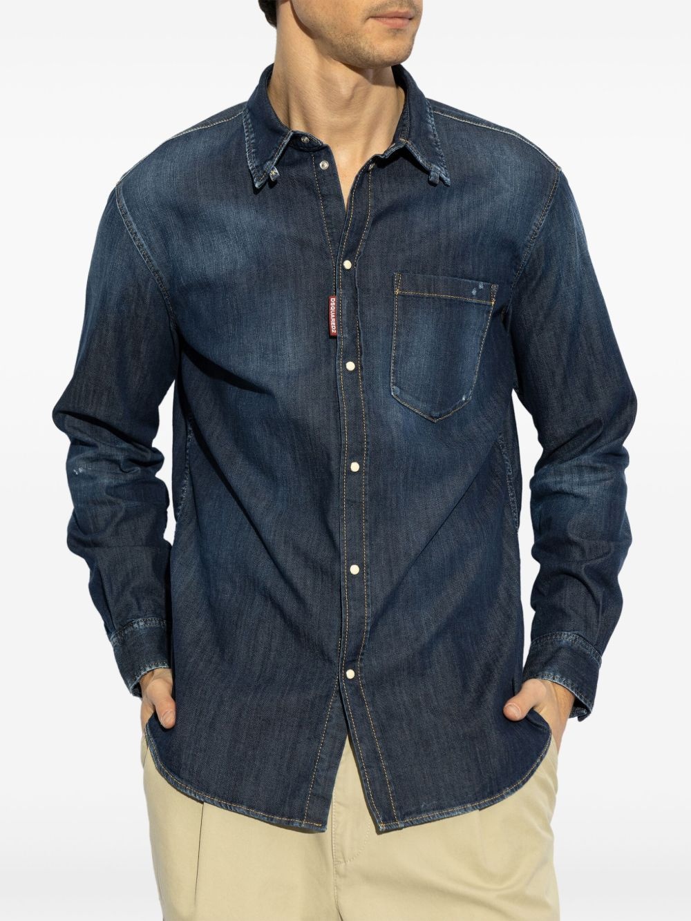 denim shirt - 3