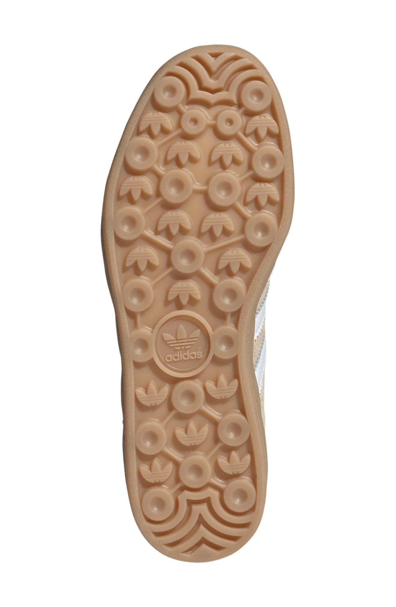 adidas Gazelle Indoor Sneaker in Magic Beige/White/Gum at Nordstrom - 5