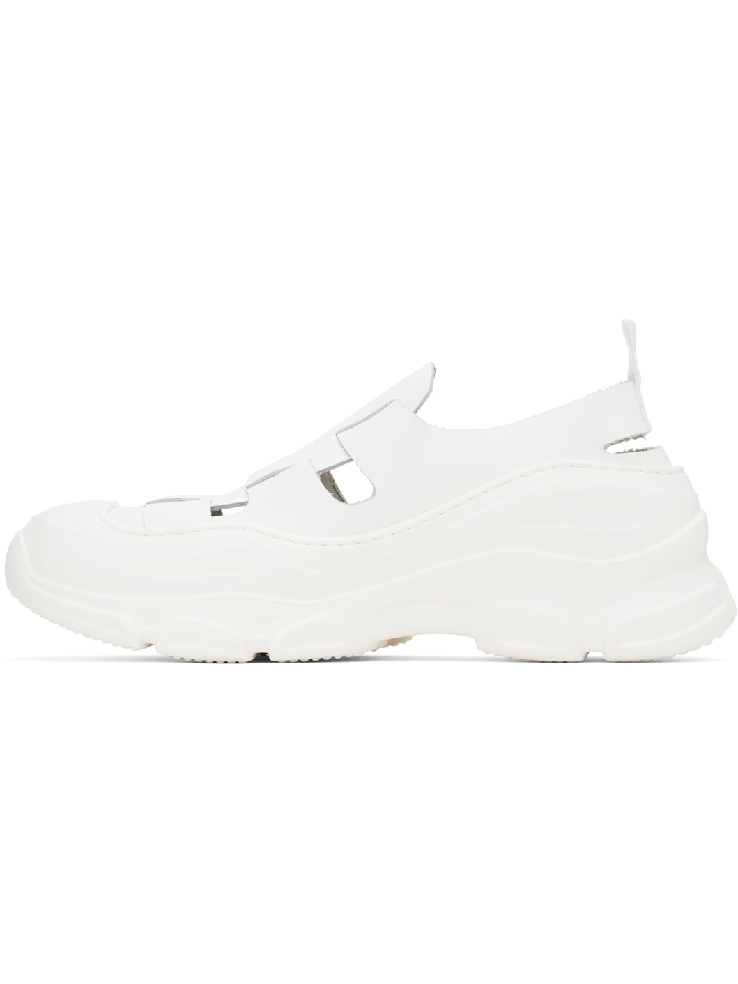 White Catch Stomper Sneakers - 3