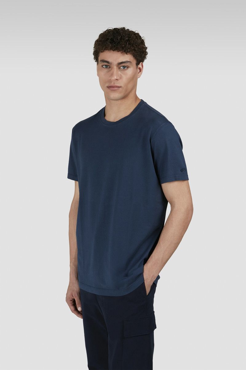 GARMENT-DYED LIGHT JERSEY COTTON T-SHIRT 6