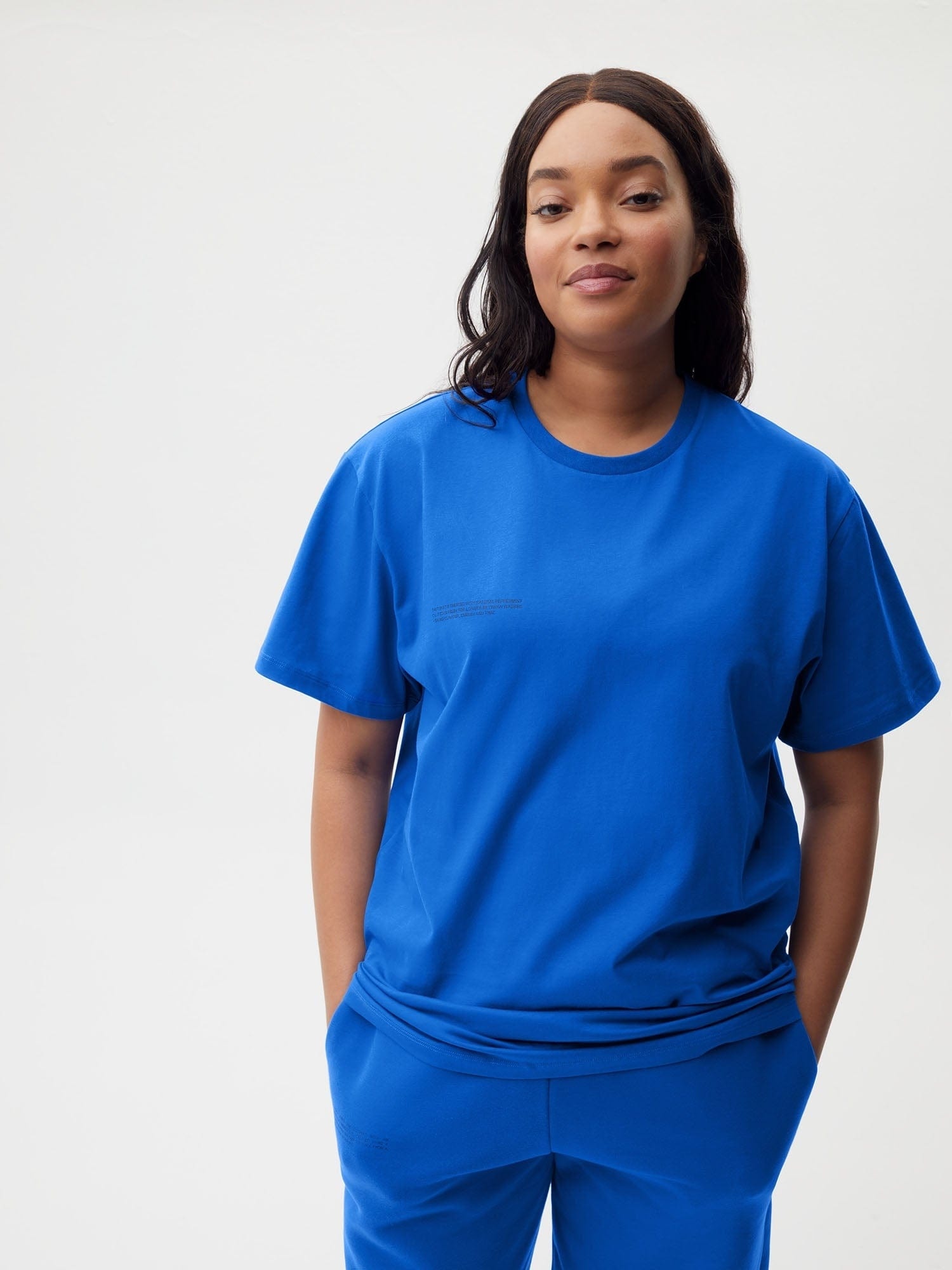 Womens 365 Midweight T-shirt - Cobalt Blue - 4