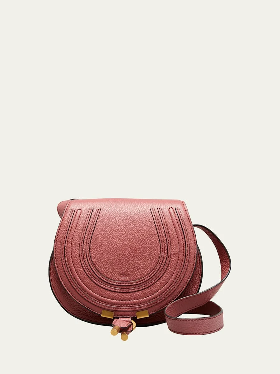 Marcie Small Crossbody Bag in Grained Calfskin - 1