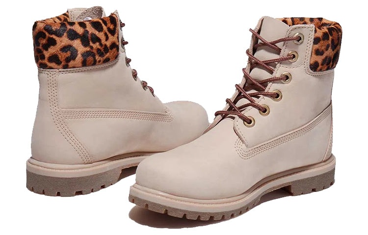 (WMNS) Timberland Safari Cheetah 6 Inch Waterproof Boot 'Beige' A2GY5269 - 4