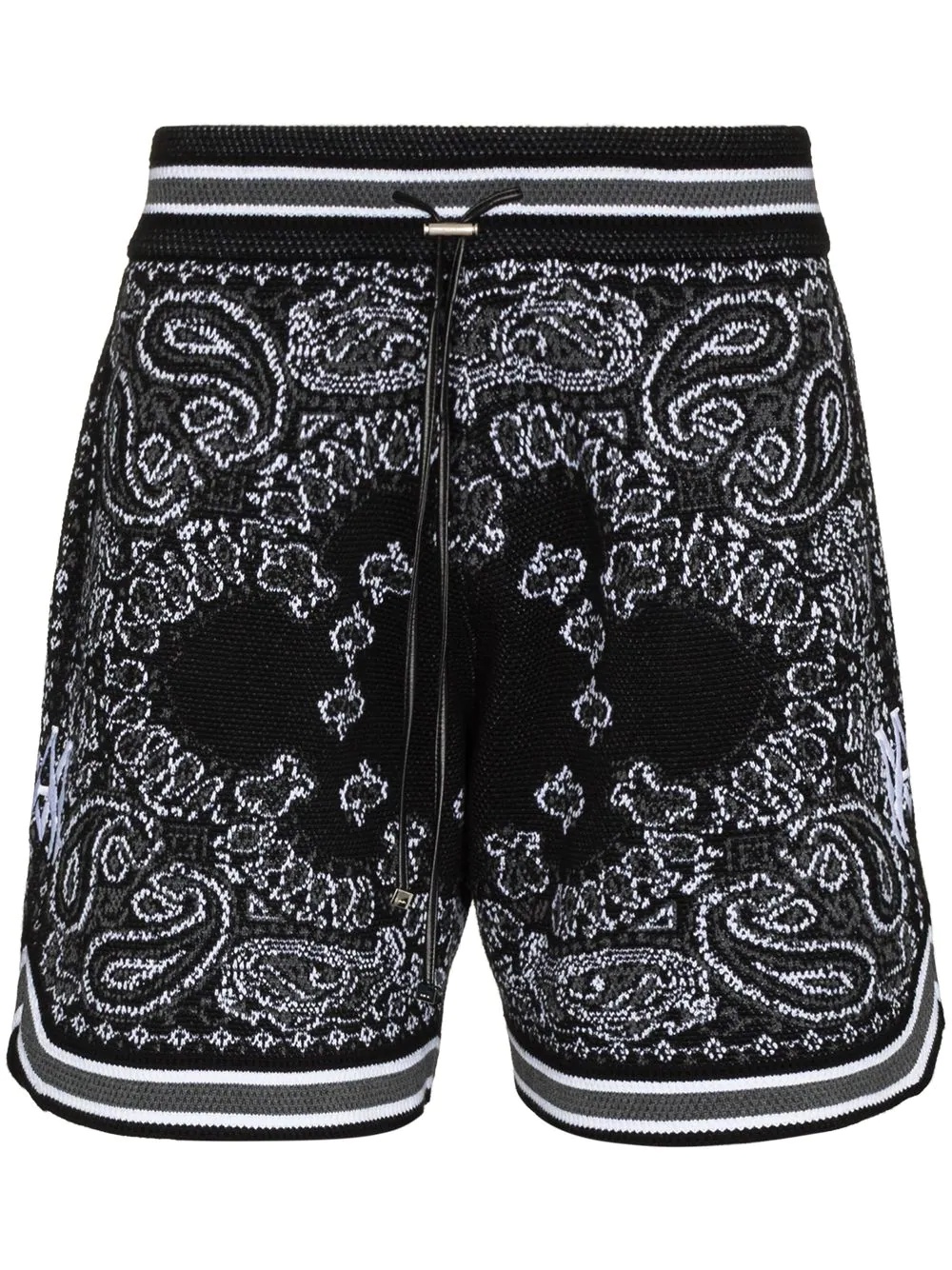 Bandana drawstring shorts - 1