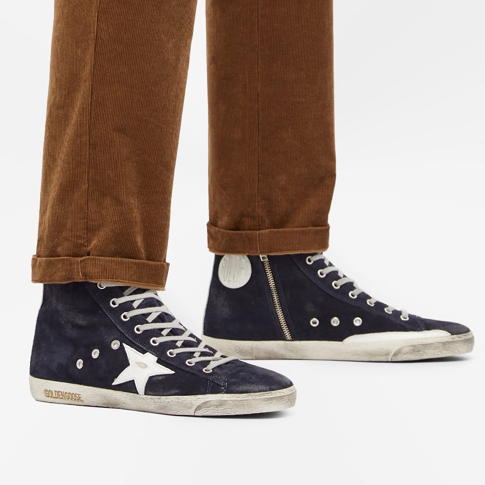 Golden Goose Francy Suede Hi Sneaker - 6