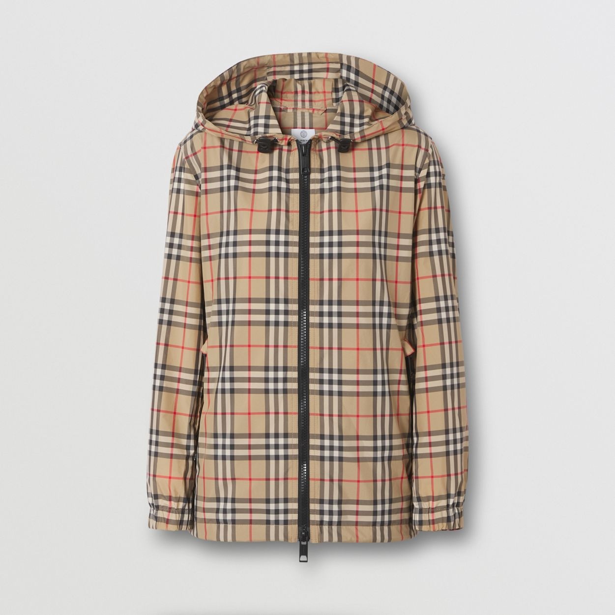 Vintage Check Hooded Jacket - 4