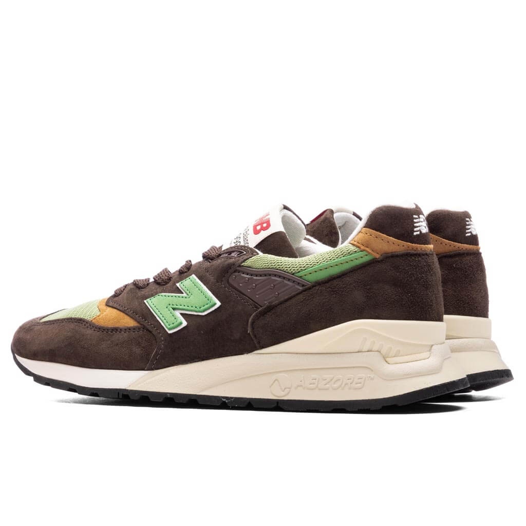 998V1 MIUSA - BROWN/GREEN - 3