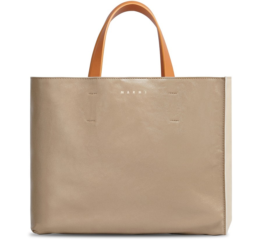 Museo Tote Bag in Tumbled leather - 1