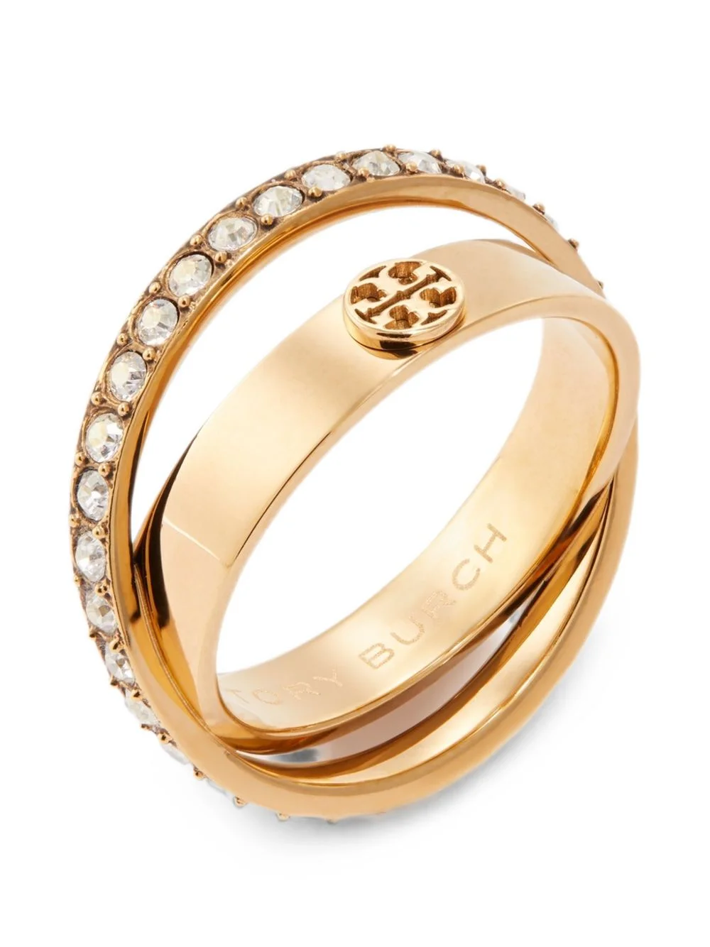 Icon pavé double ring - 1