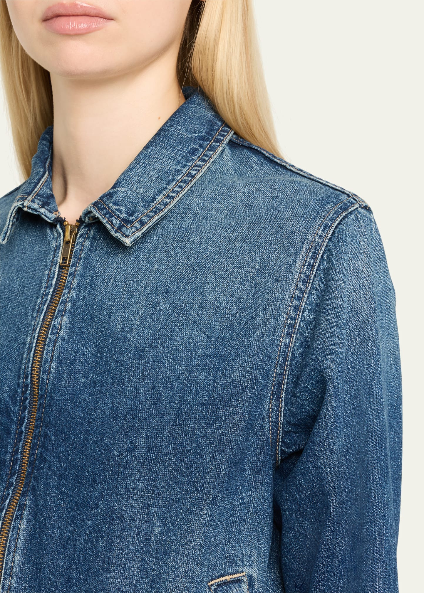 Najac Denim Zip Jacket - 5