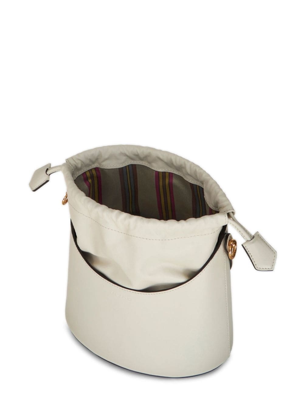 medium Saturno leather bucket bag - 6