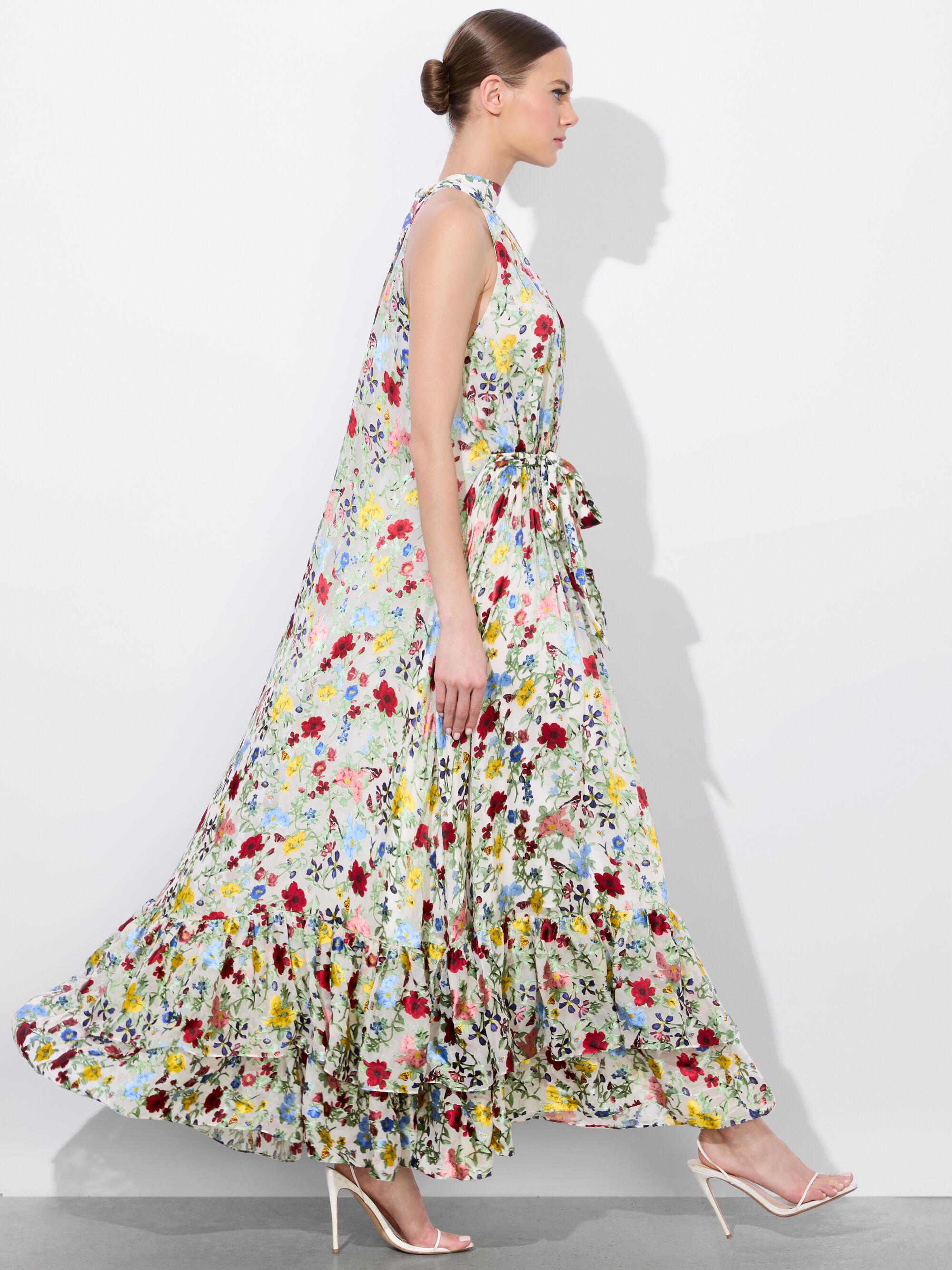 Alice + Olivia JOVIE MAXI DRESS | REVERSIBLE