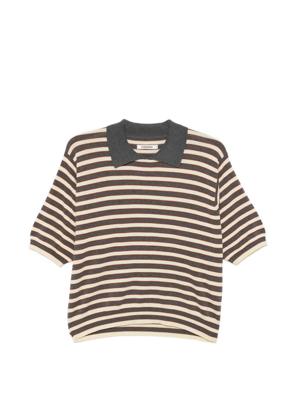 striped T-shirt - 1