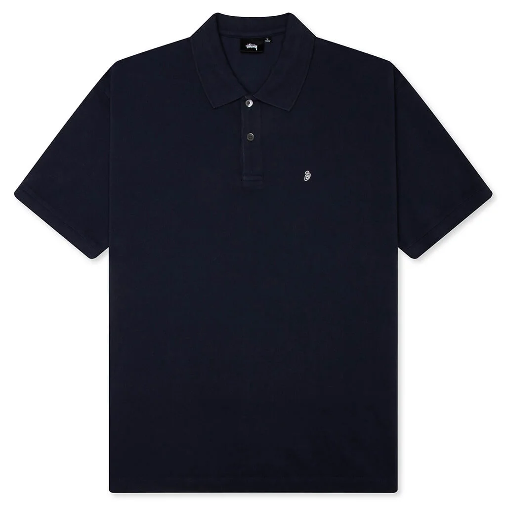 CLASSIC PIQUE POLO - NAVY - 1