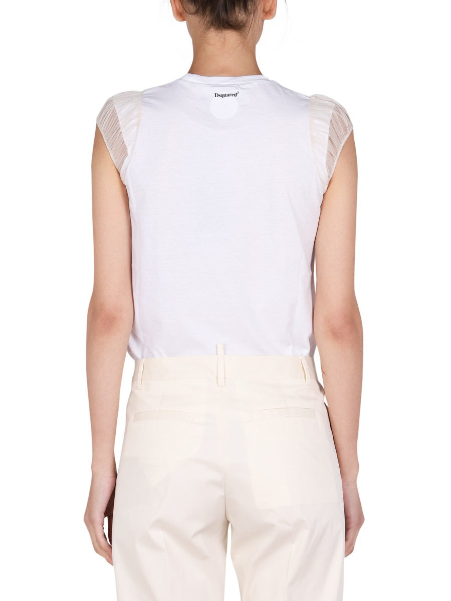 Dsquared Women Logo Print T-Shirt - 3