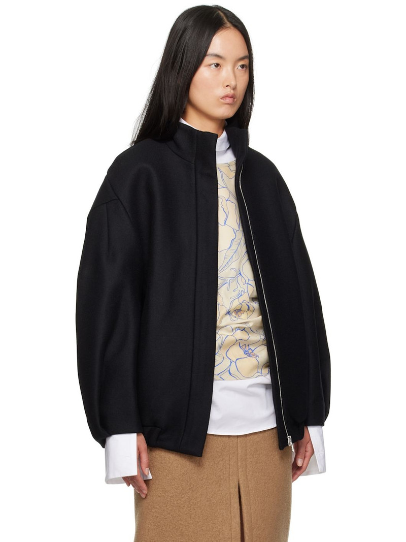 Dries Van Noten Black Loose Fit Jacket outlook