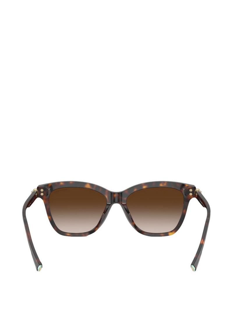square-frame tortoiseshell sunglasses 4