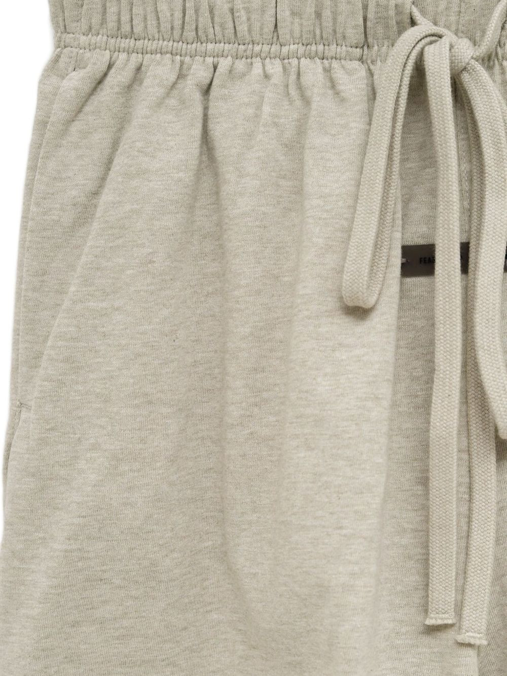 drawstring-waist shorts - 3