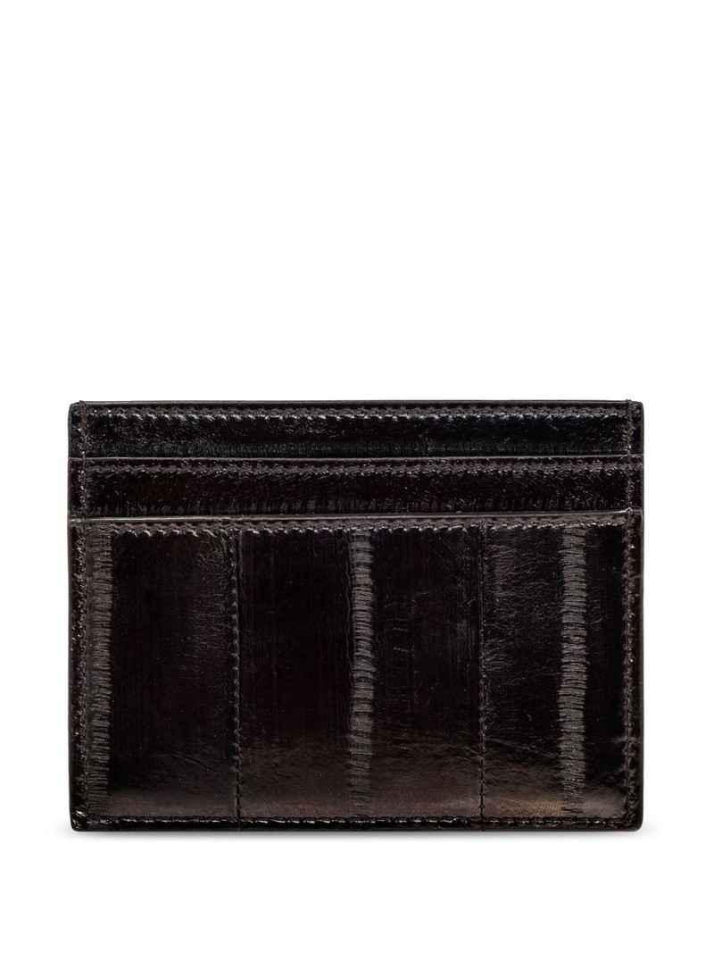 SAINT LAURENT leather cardholder outlook