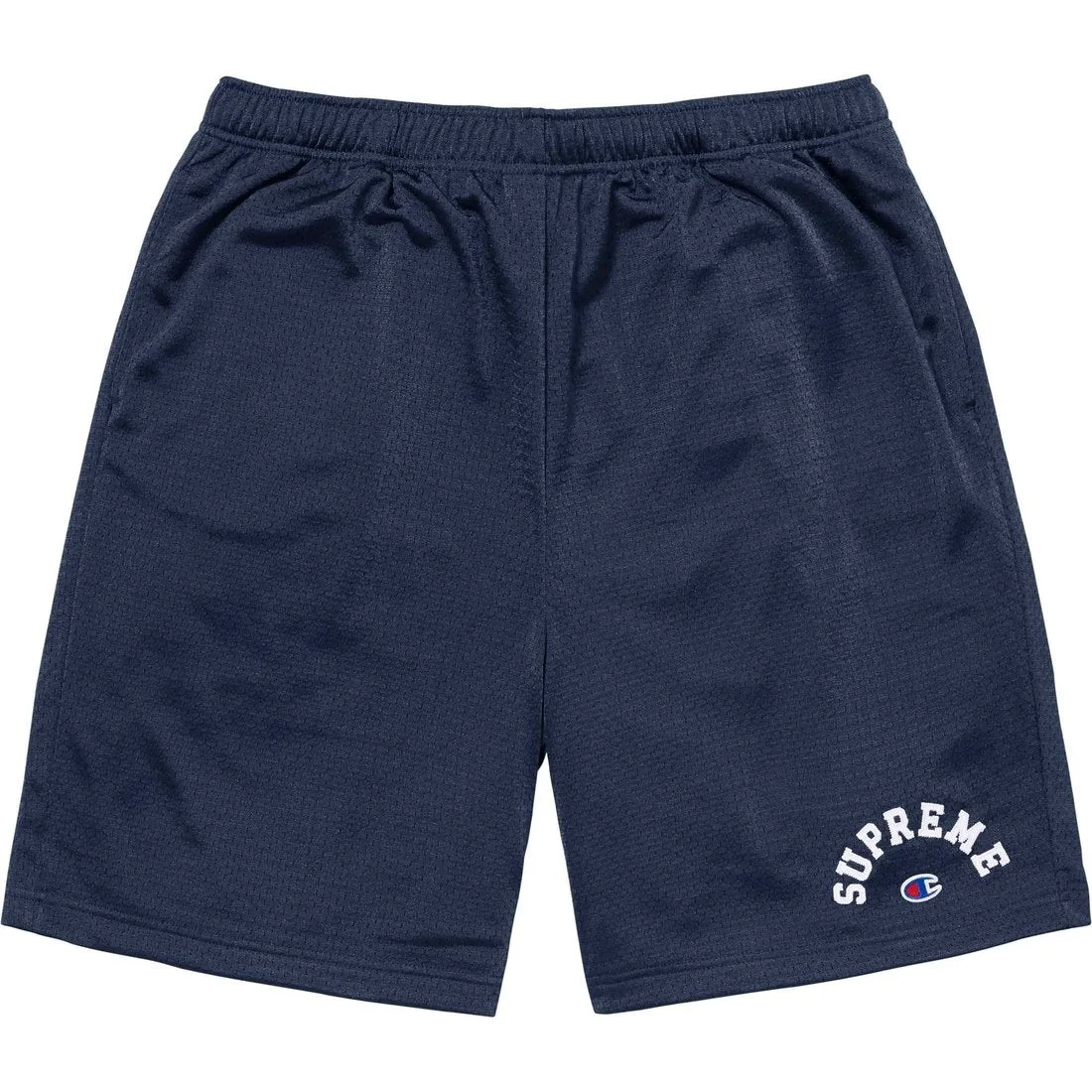 Supreme x Champion Mesh Shorts 'Navy White' SUP-SS24-281 - 1