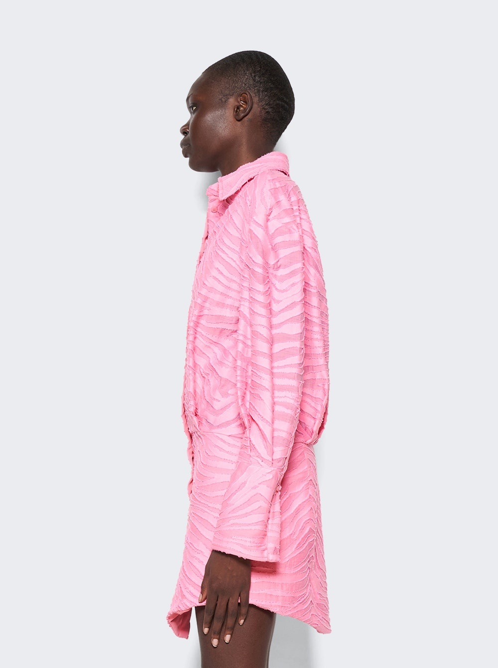 Silvye Mini Dress Geranium Pink - 5