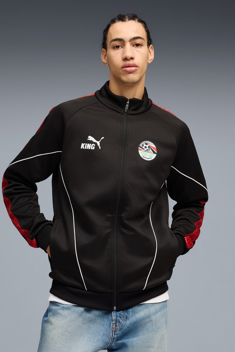 PUMA Egypt KING Anthem Men's Soccer Jacket outlook