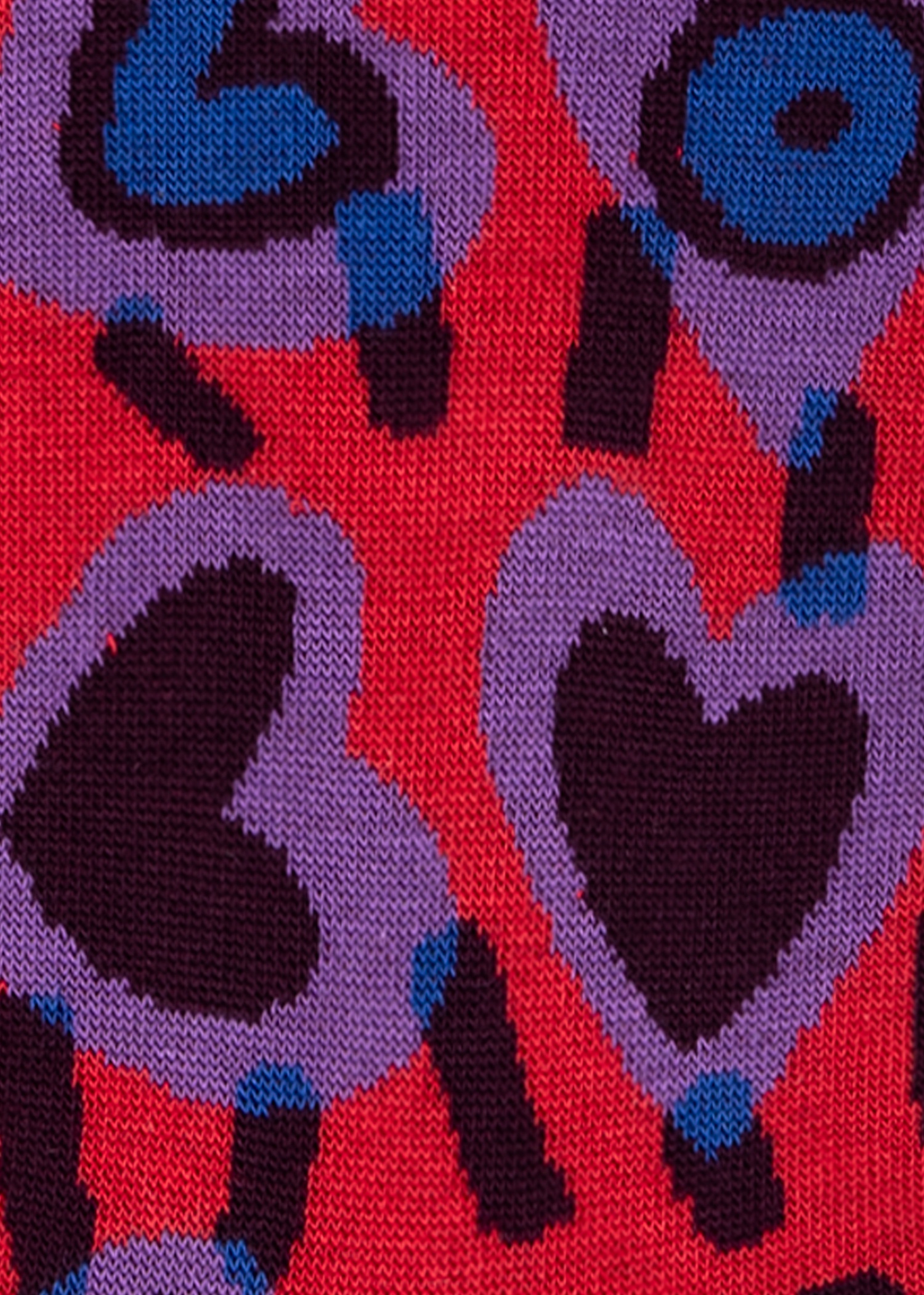 Women's Red 'Valentines' Socks - 3