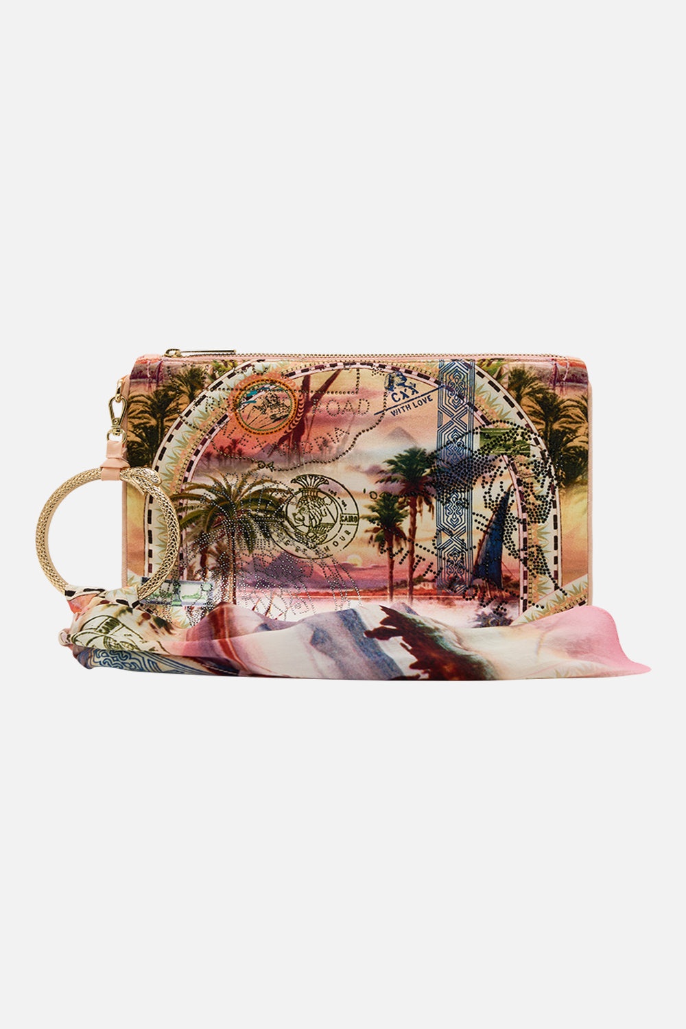 RING SCARF CLUTCH - 3