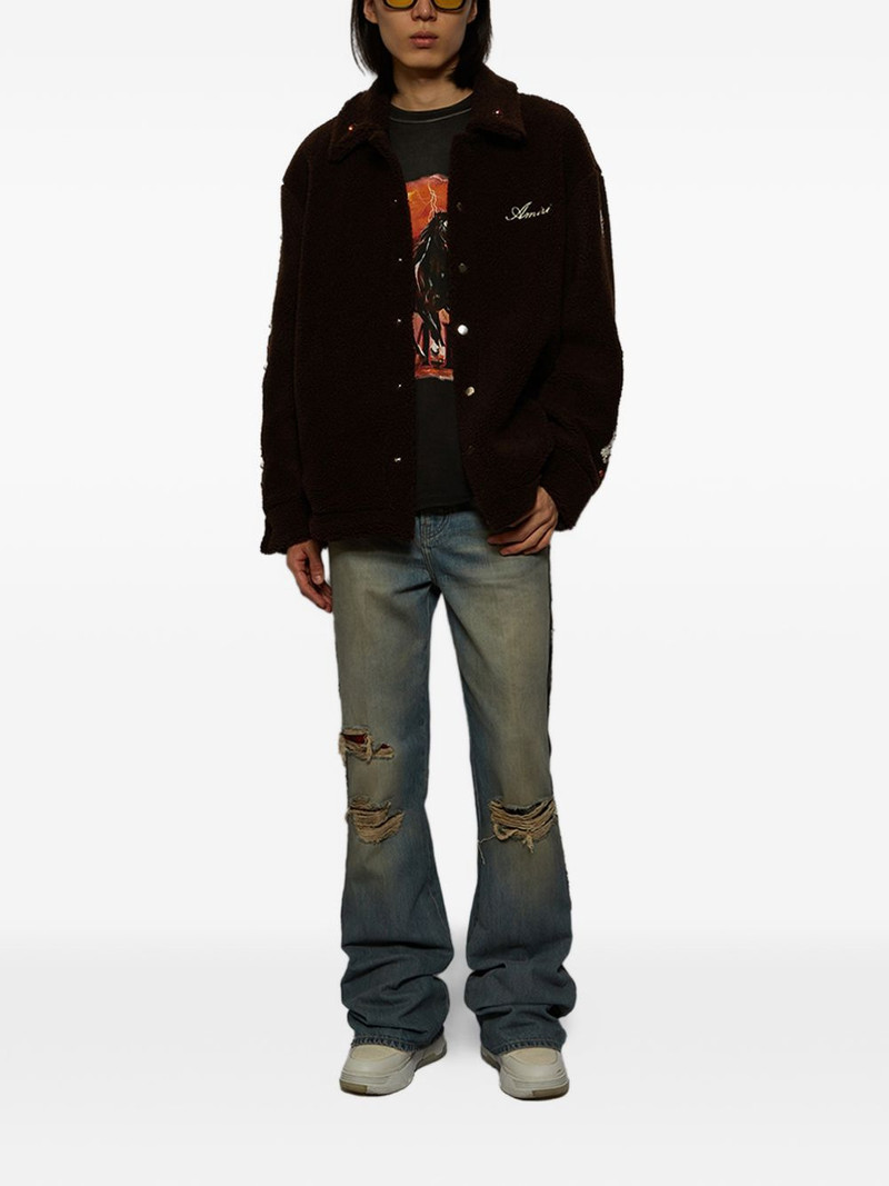 AMIRI patchwork ripped jeans outlook