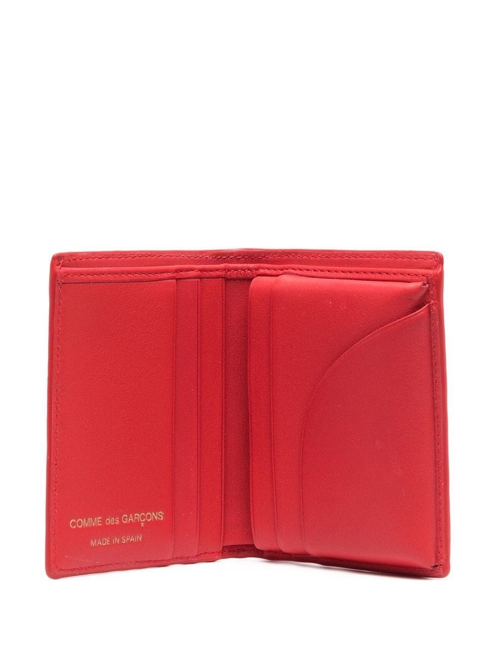 embossed-pattern leather wallet - 3