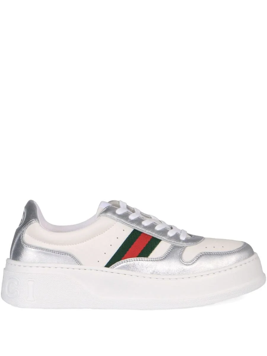 Gucci Chunky Leather Sneakers - 1