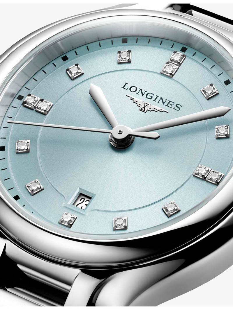 Longines PrimaLuna Stainless-Steel And 0.057ct Diamond Quartz Watch 30mm outlook