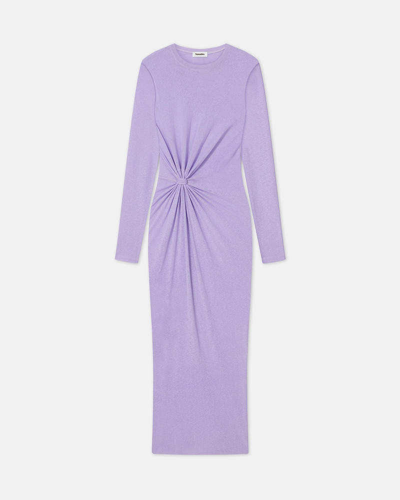 Mesh-Jersey Midi Dress 4