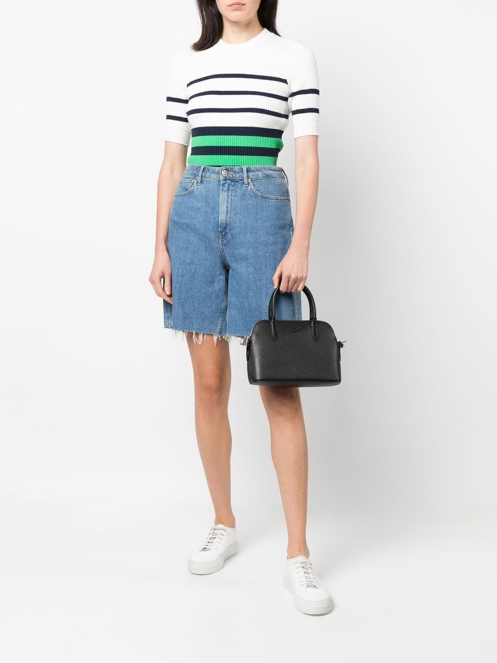 Chantaco piquÃ© leather mini tote bag - 2