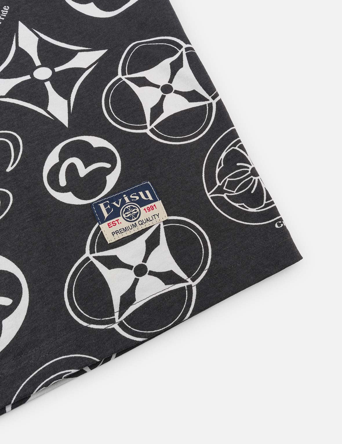 Allover Multi-logo Print Loose Fit T-shirt - 5
