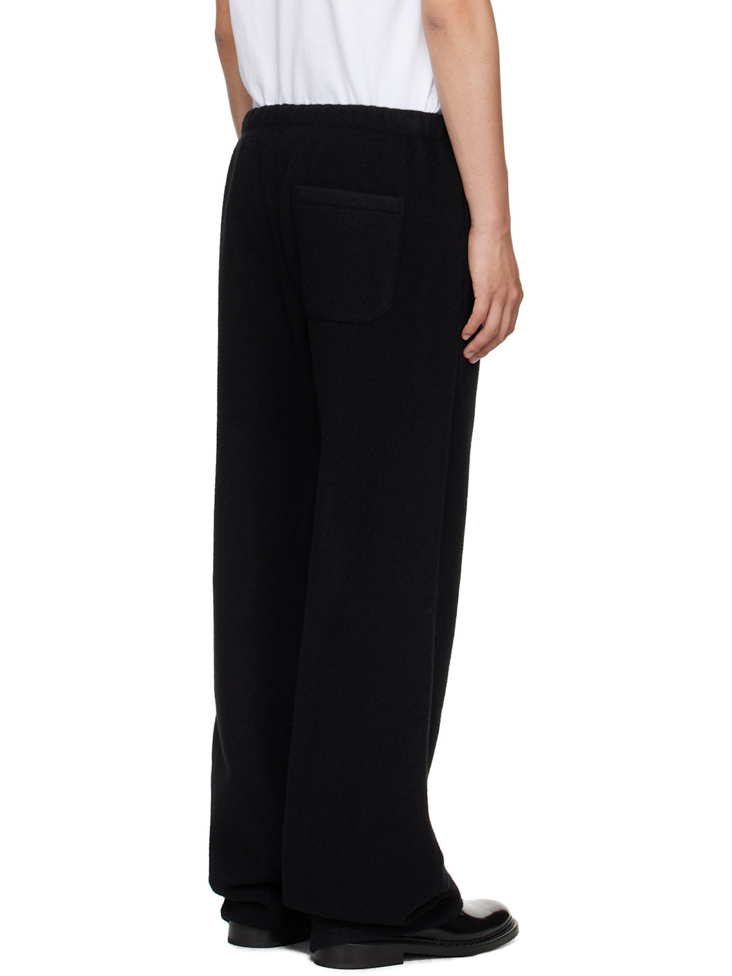 Black Fleece Trousers - 3