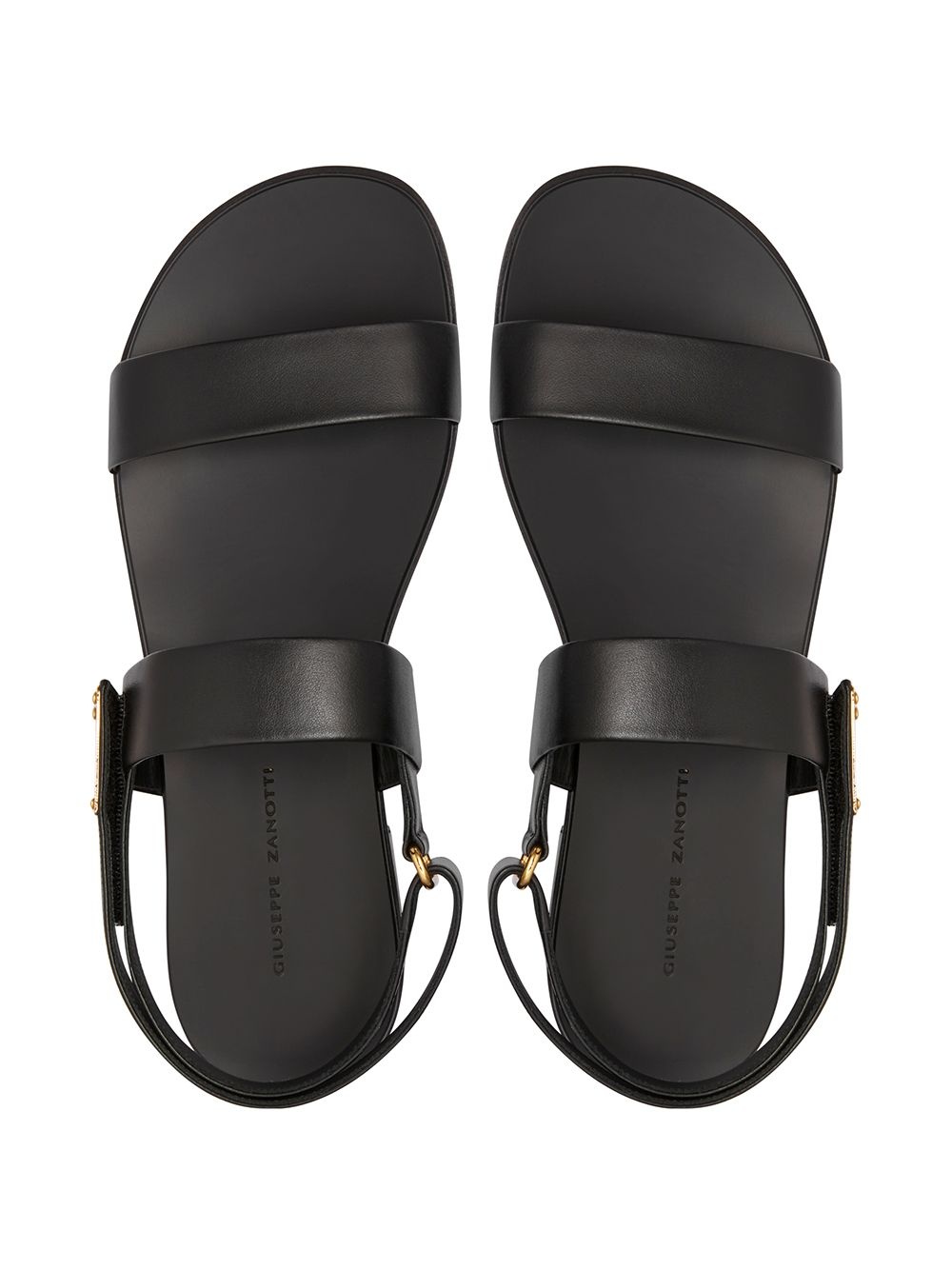 Shaun logo-plaque sandals - 4