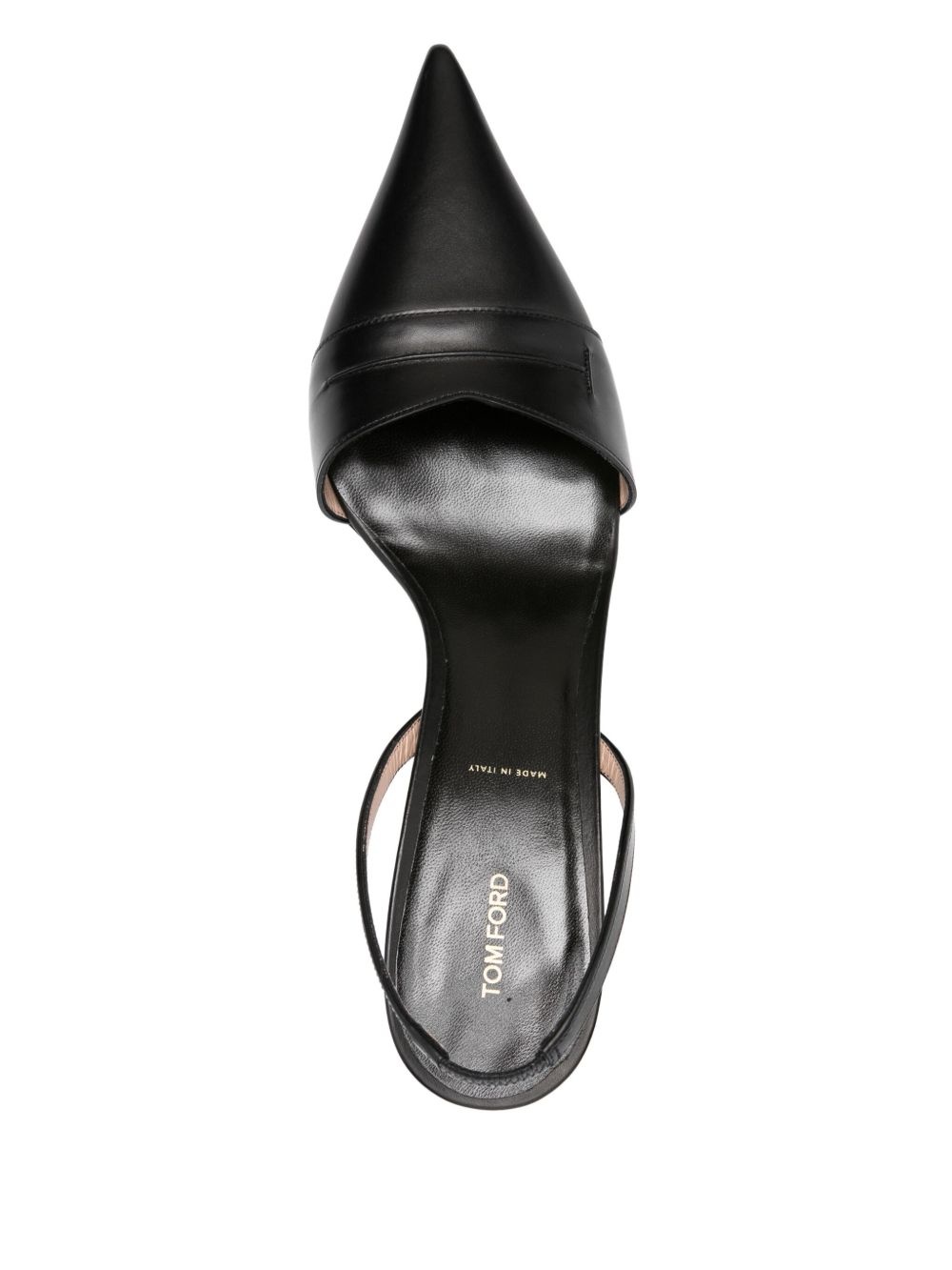 70mm leather pumps - 4