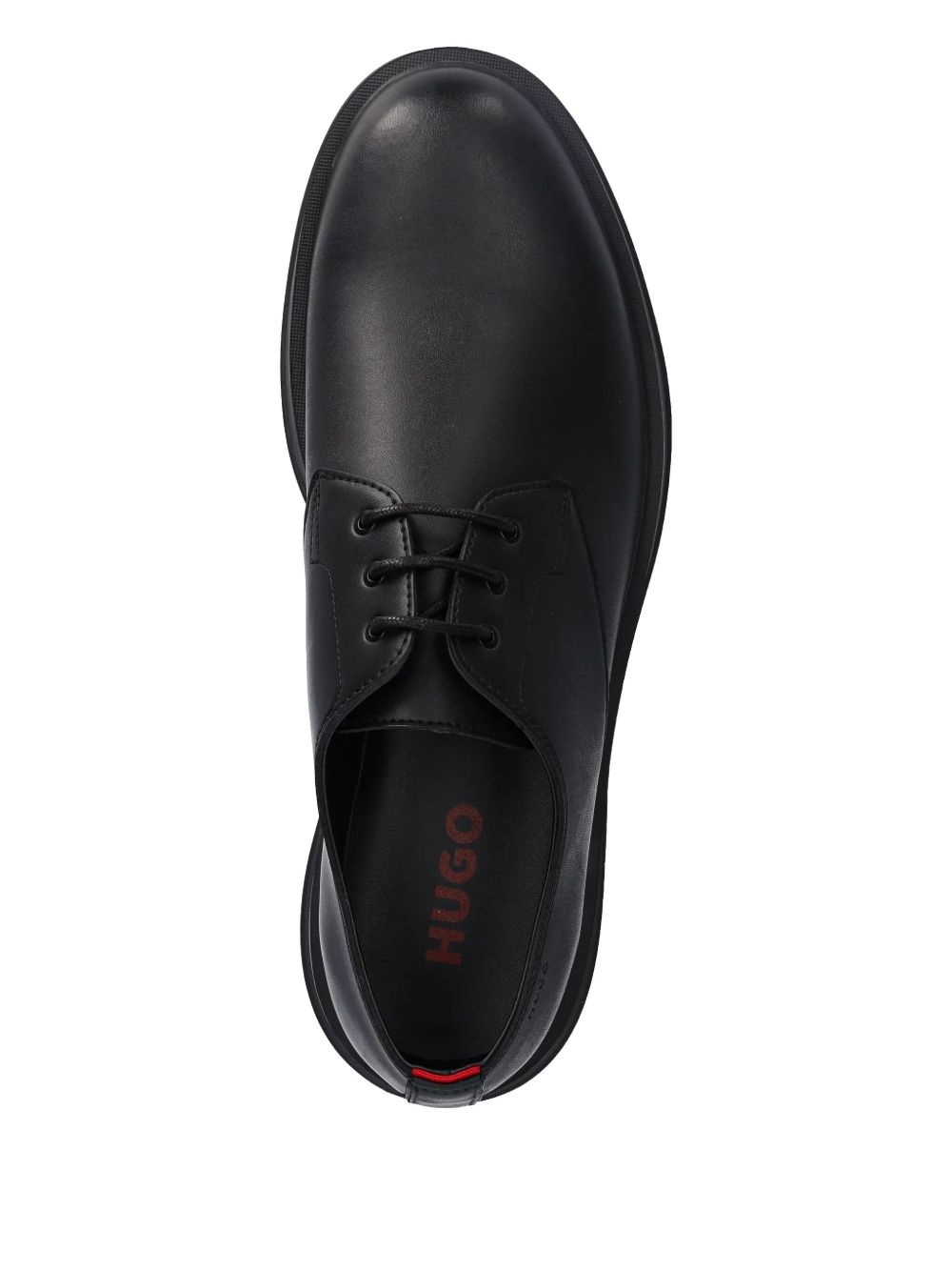 leather derby shoes - 4