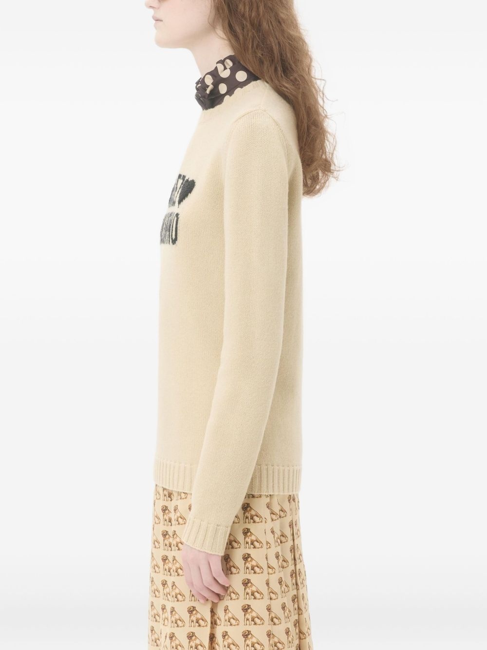 heart-embellished sweater - 5