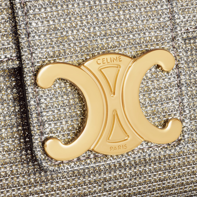 TEEN CELINE VICTOIRE BAG in GLITTER TEXTILE 5