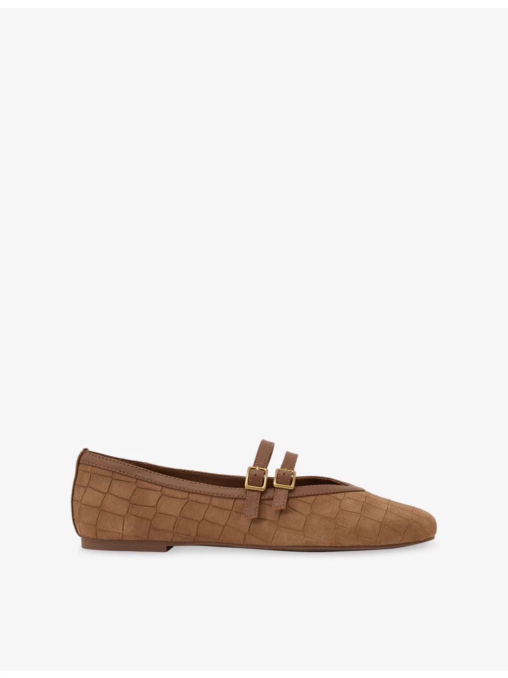 Eliza Suede Ballet Flats - 1